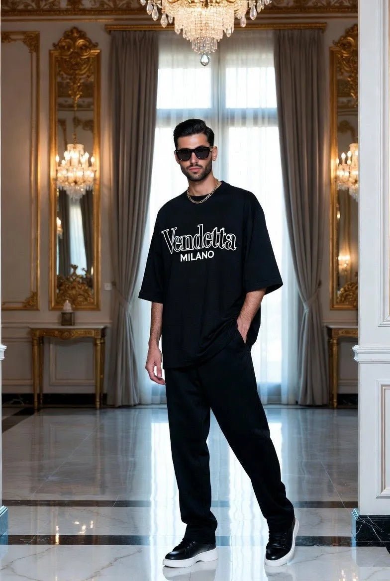 Nessuna Pietà Oversize T-Shirt – Vendetta Milano - Vendetta Milano