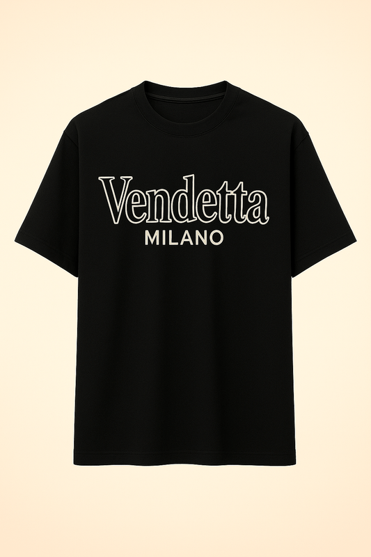 Nessuna Pietà Oversize T-Shirt – Vendetta Milano - Vendetta Milano