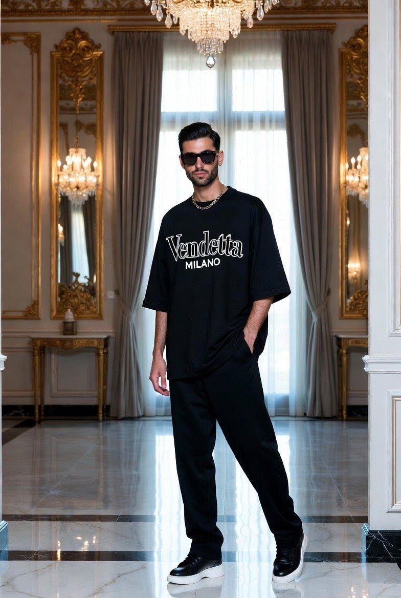Nessuna Pietà Oversize T-Shirt – Vendetta Milano - Vendetta Milano