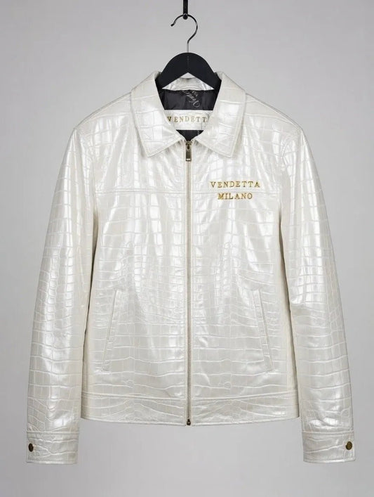 Vendetta Milano Lupo Bianco Jacke - Vendetta Milano