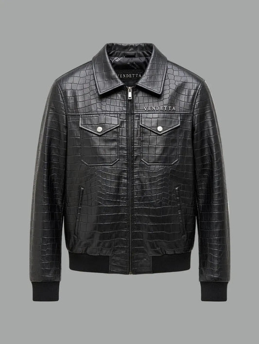 Vendetta Milano Notte Scura Lederjacke - Vendetta Milano