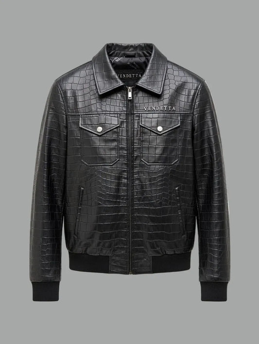 Vendetta Milano Notte Scura Lederjacke - Vendetta Milano