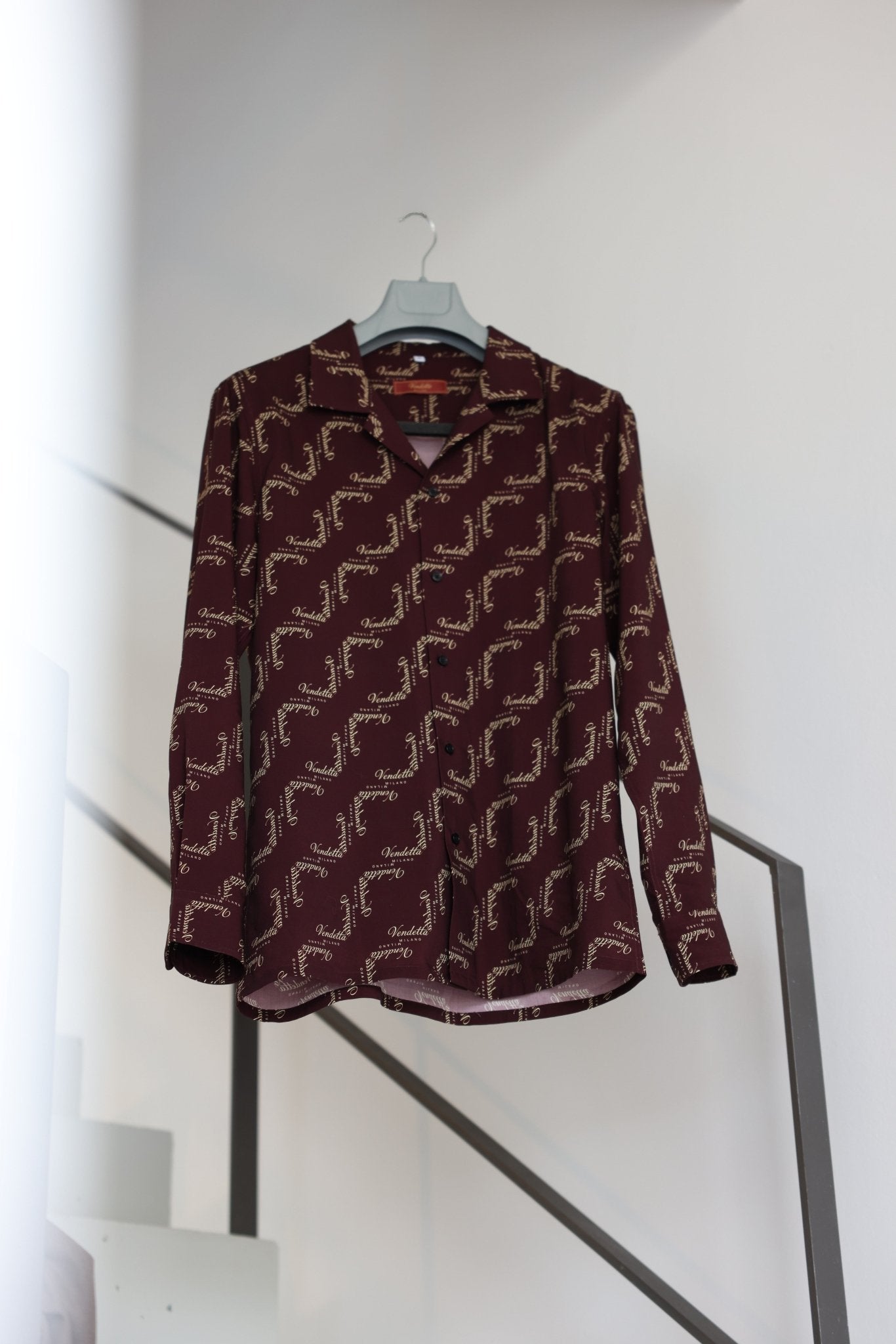 Vendetta Milano Notte Viola Hemd - Vendetta MilanoHemd