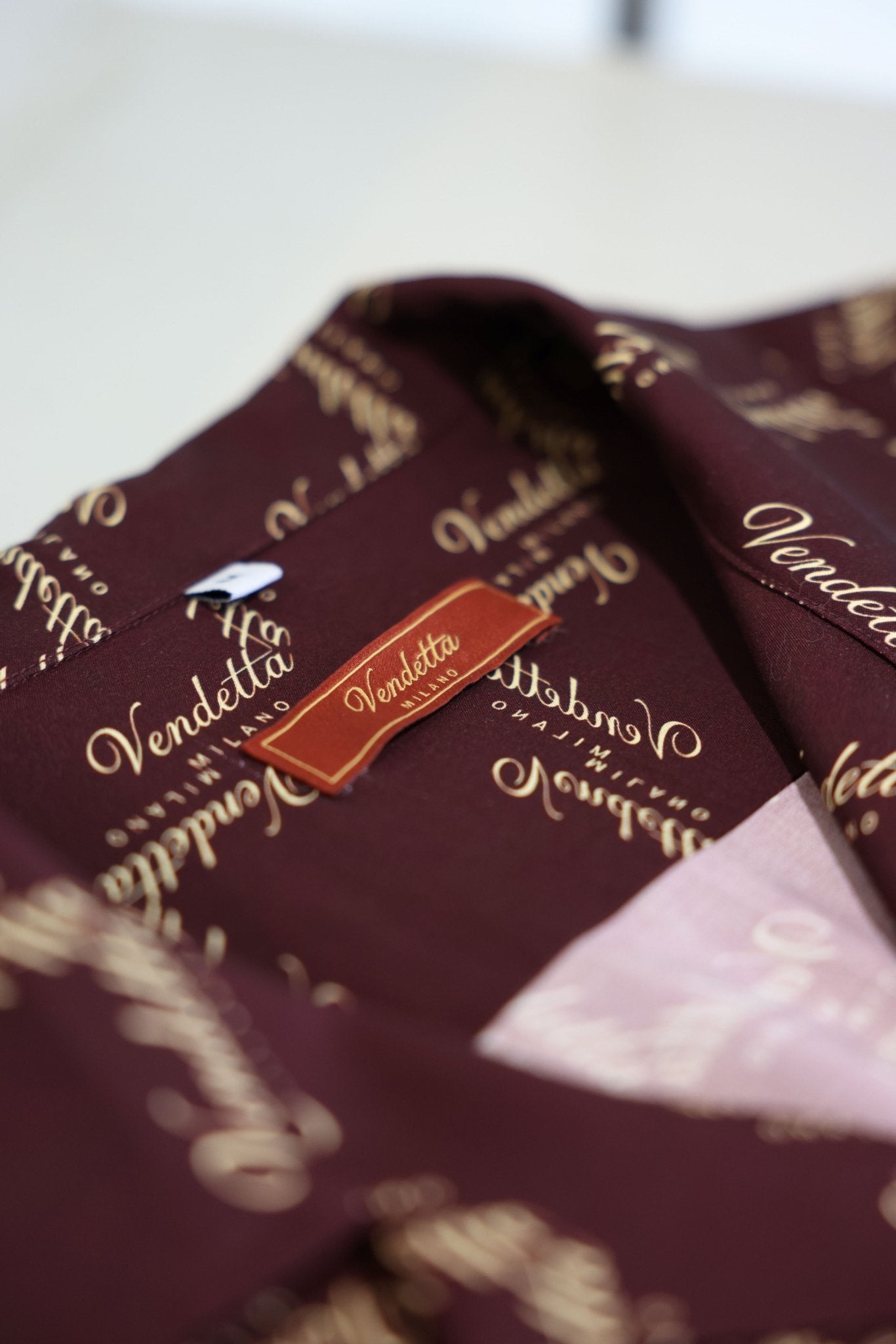 Vendetta Milano Notte Viola Hemd - Vendetta MilanoHemd